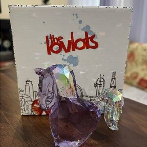 Swarovski • The Lovlots Faceted Crystal Horse